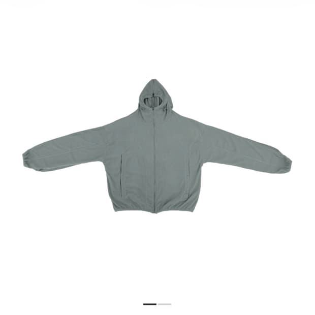 그레일즈 지오메트리 스플릿 후드 집업/2 