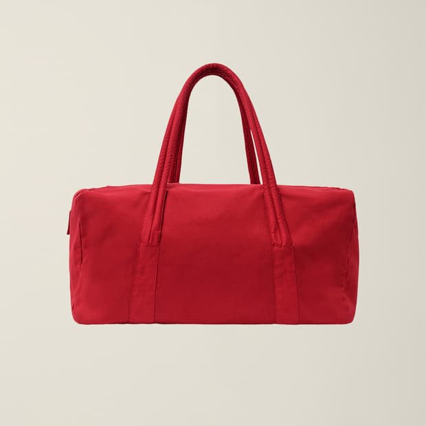 누마레 ee GARMENT DYED DUFFLE BAG 라지 레드