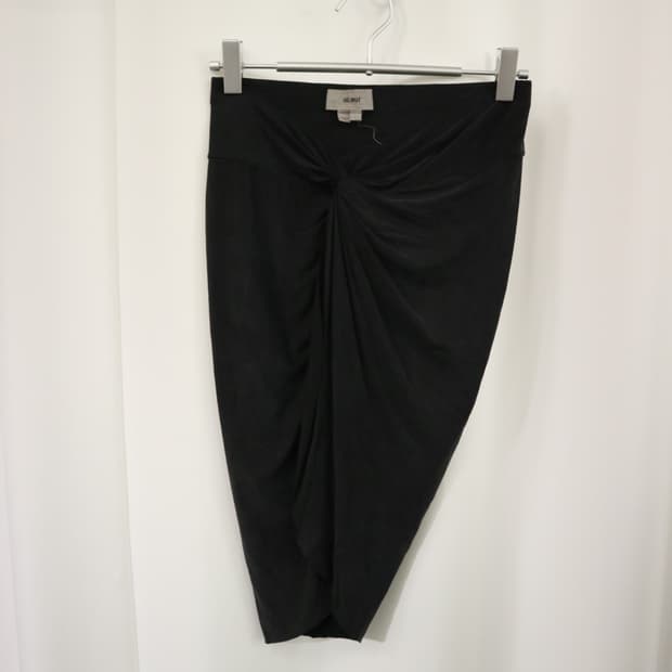 Helmut Lang drape skirt