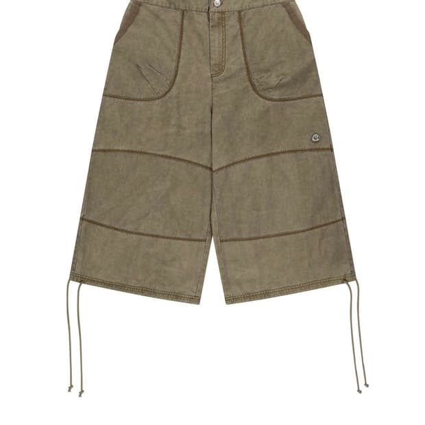 코이세이오 지그재그팬츠 브라운