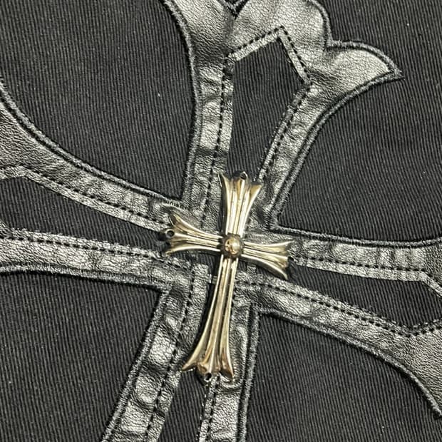 크롬하츠 크로스패치 셔츠 M