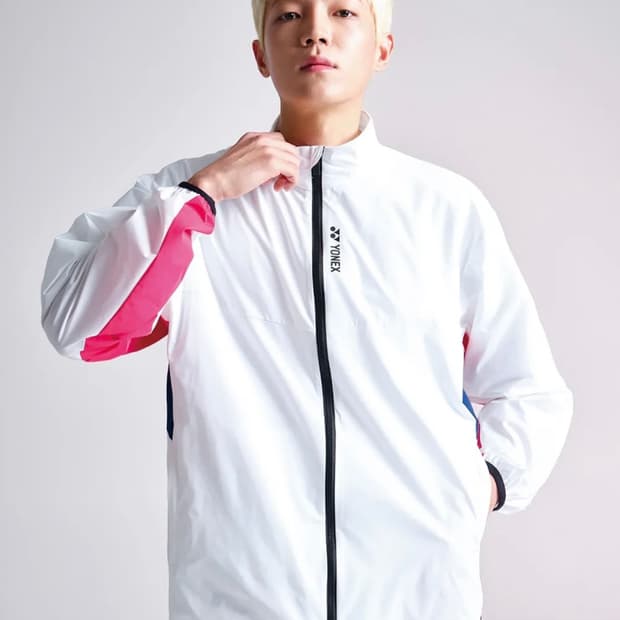 YONEX 요넥스 공용 바람막이 자켓 화이트 85(XS)