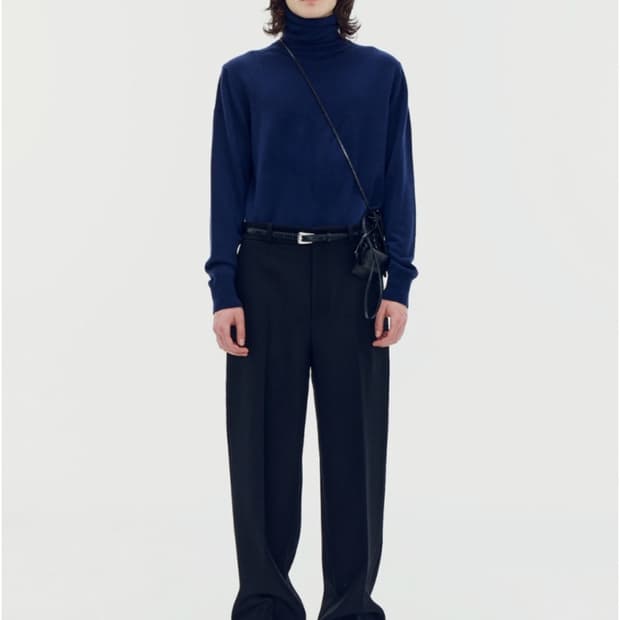 렉토 22fw 버진울와이드팬츠 M