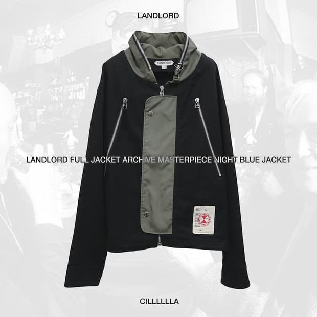 [L] LANDLORD 랜드로드 풀자켓 아카이브 야상블루종