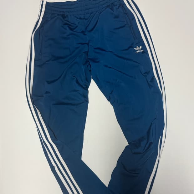 아디다스 파이어버드 마린 블루 트랙팬츠 XL 33인치