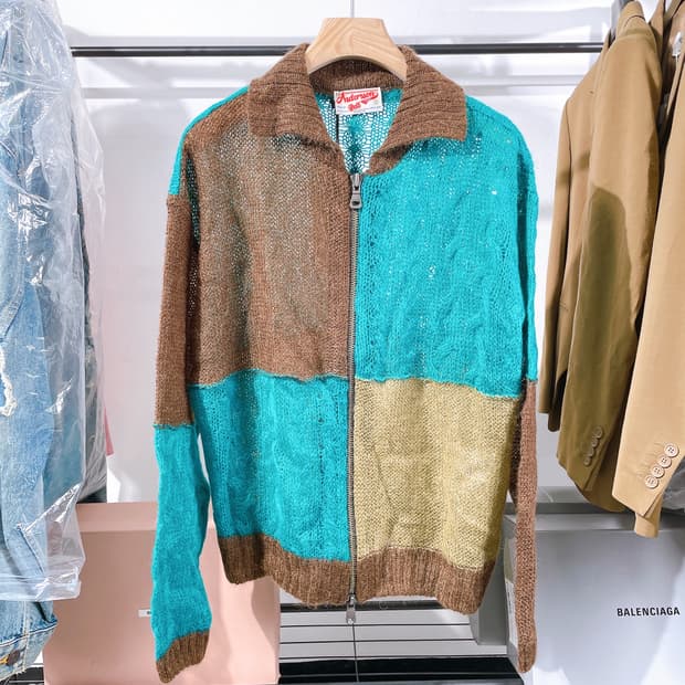 (정품/새상품) 엔더슨 벨 공용 패치워크 가디건