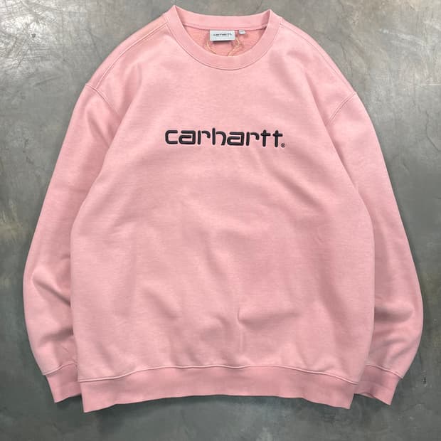 칼하트wip 크루넥 스웻셔츠