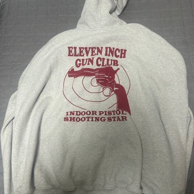 [M] 베트멍 건클럽 센스 한정판 후드 티셔츠 그레이