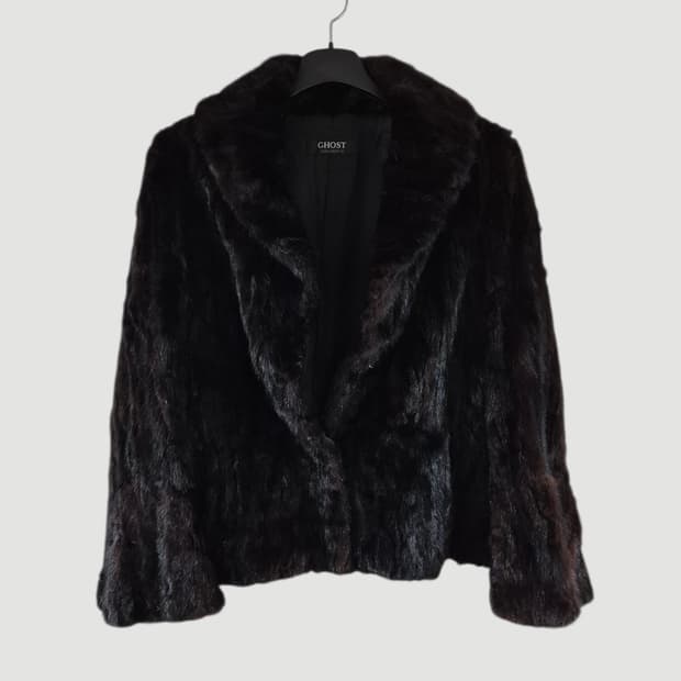 [66]GHOST 여자 밍크 코트