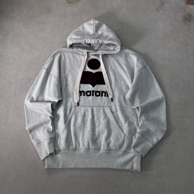 100 이자벨마랑 빅로고 후드티