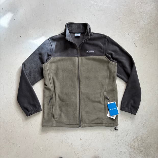 컬럼비아 빈티지 플리스 풀집업 자켓 L
