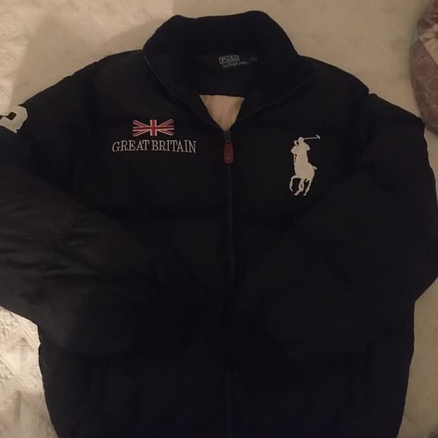 폴로 빅포니 브리튼 패딩 새상품급