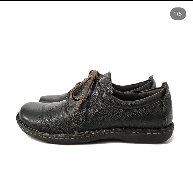 b.o.c leather derby in dark brown (250)