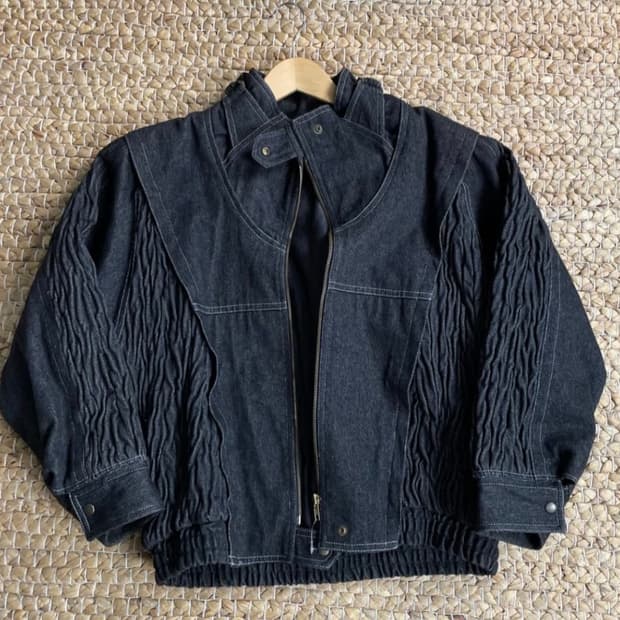 일본 빈티지 데님 자켓