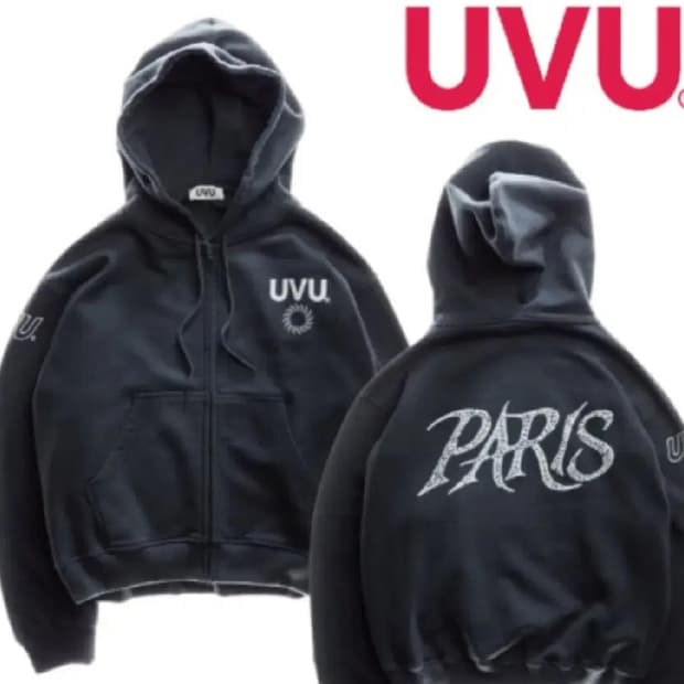 UVU 파리 잉크블루 집업