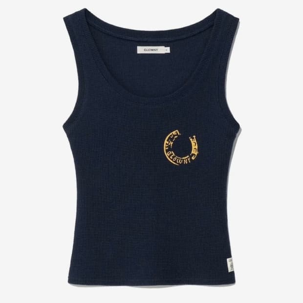 글로니 ROCKY WAFFLE SLEEVELESS TOP