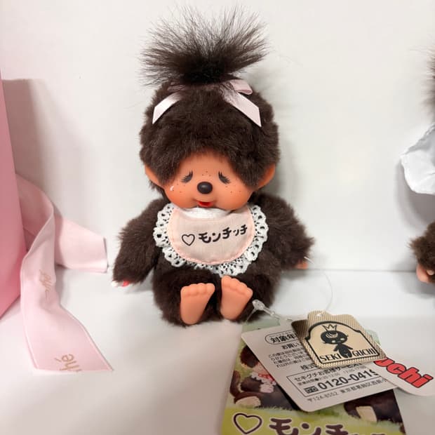 긴자 전시회 복각 울보 몬치치 키링 몬치치 인형 라이즈 소희 몬치치