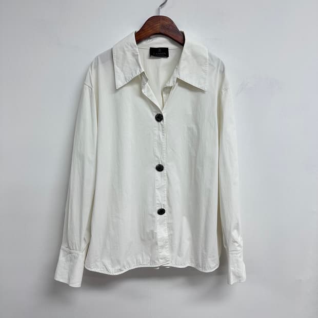 랑방 LANVIN 여성 루즈핏 우븐 셔츠 남방 21s정품 J24