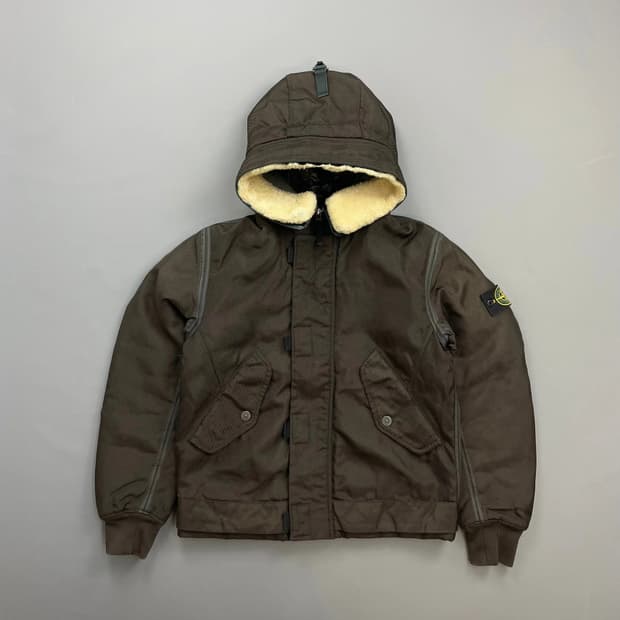 정품) 스톤아일랜드 OXFORD N-3B 패딩 자켓 2010aw s사이즈