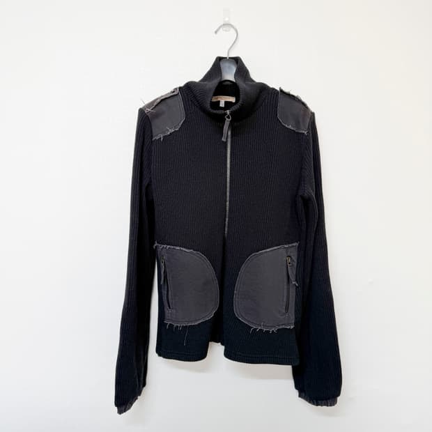 see by chloe 씨바이 끌로에 니트 집엎 자켓