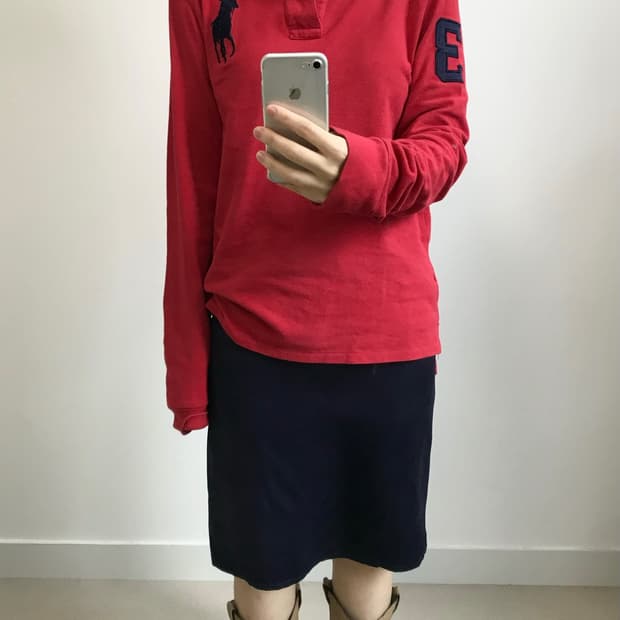 폴로 랄프로렌 빅포니 럭비 긴팔 티셔츠