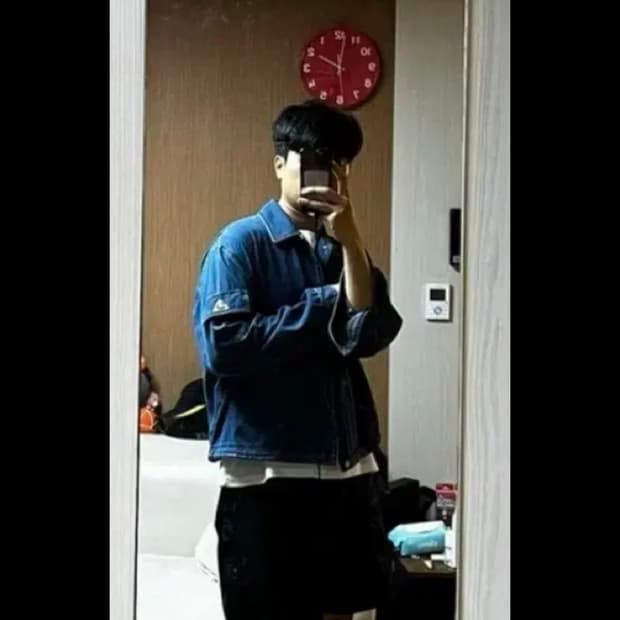 솔리드옴므 데님 쟈켓