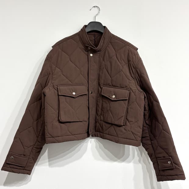 [새상품] 깔깔이 크롭 자켓