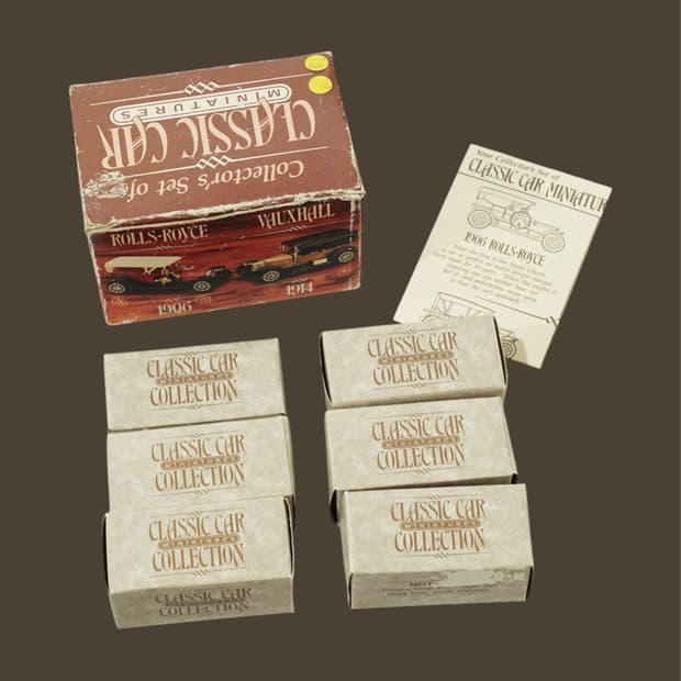 1989s Readers Digest 자동차 컬렉터 세트