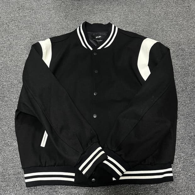 지플리시 바시티자켓 L