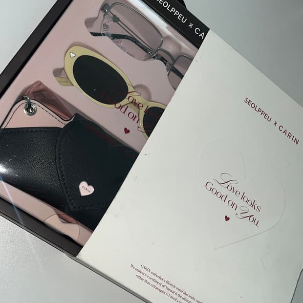 카린x설쁘 콜라보 안경 선글라스