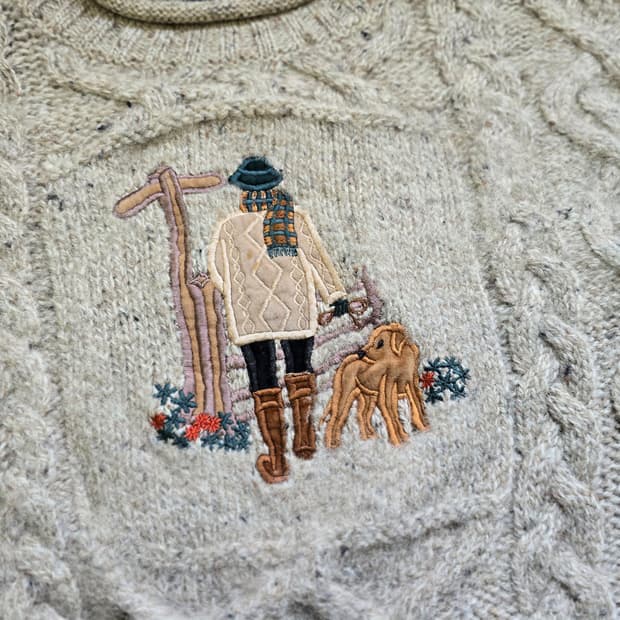 ACORN 빈티지 WOOL 니트