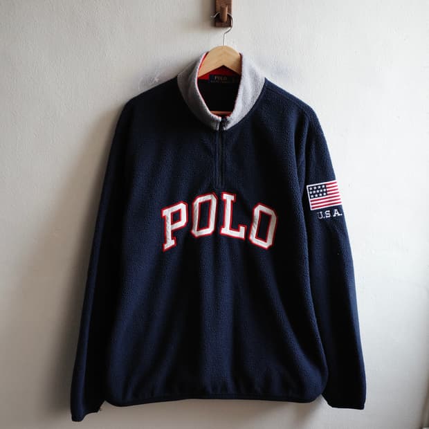 폴로 엠브로이드 플리스