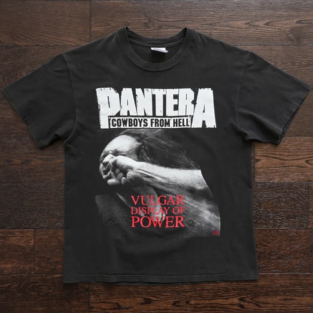 90s Pantera 판테라 빈티지 티셔츠