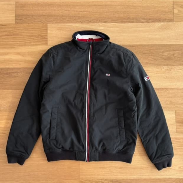 타미힐피거 솔리드 패딩 자켓 M