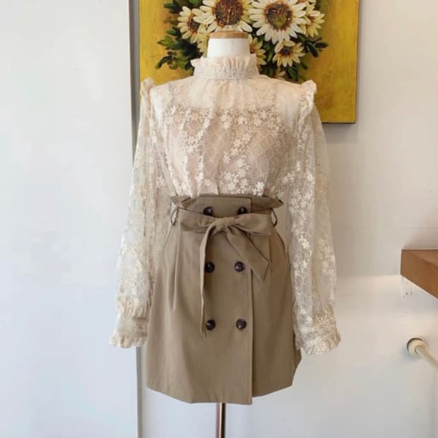 에이리웨어 블라우스  