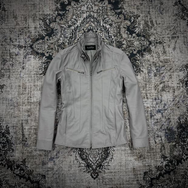 Tornado mart rider leather jacket