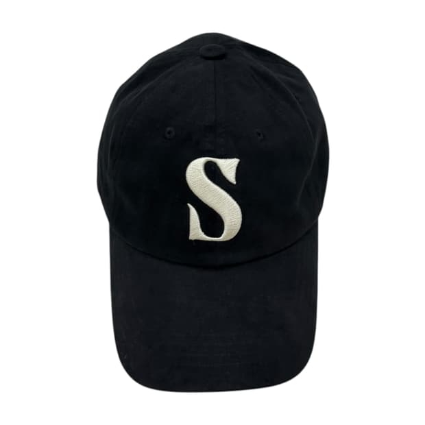 세터 빈티지 캐쥬얼 볼캡 모자 블랙