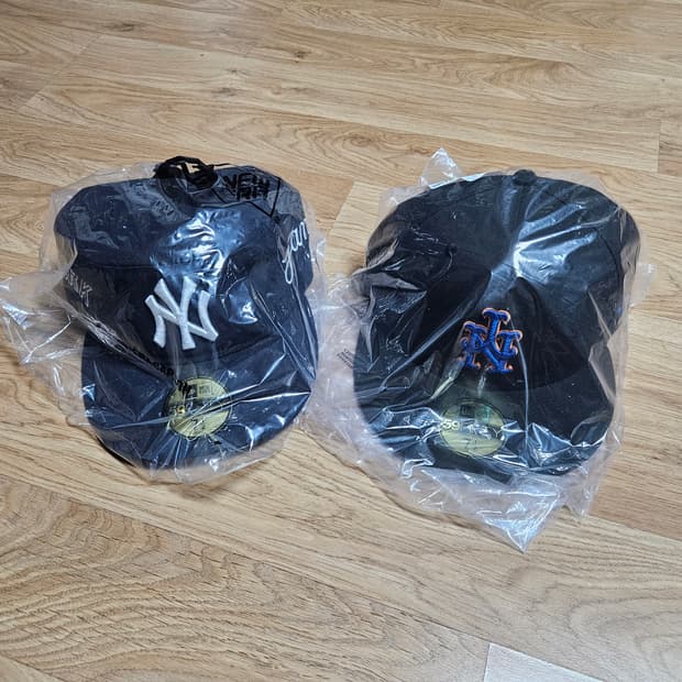 뉴에라 MLB 양키스 필박스 & 메츠 712 59.6