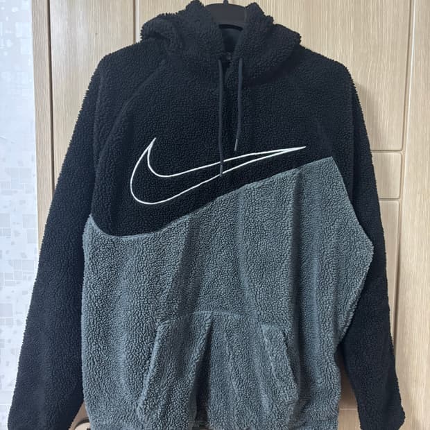 나이키 양털 후리스 후드티