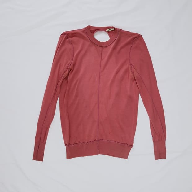 Acne Studios silk hole sweater