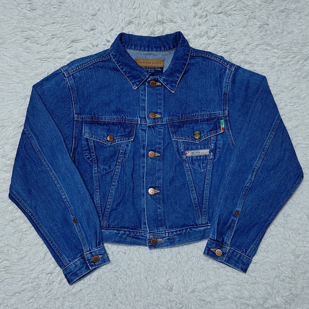 Something Sports 데님 청자켓 M