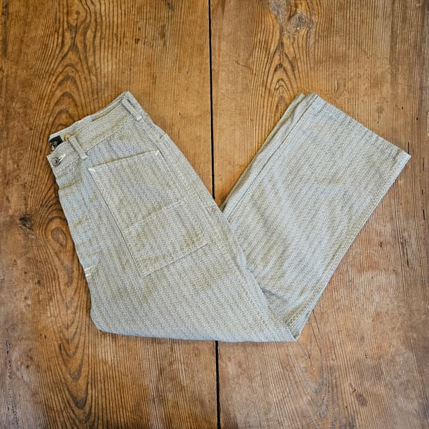 더블알엘 코튼 스트라이프 5포켓 팬츠 