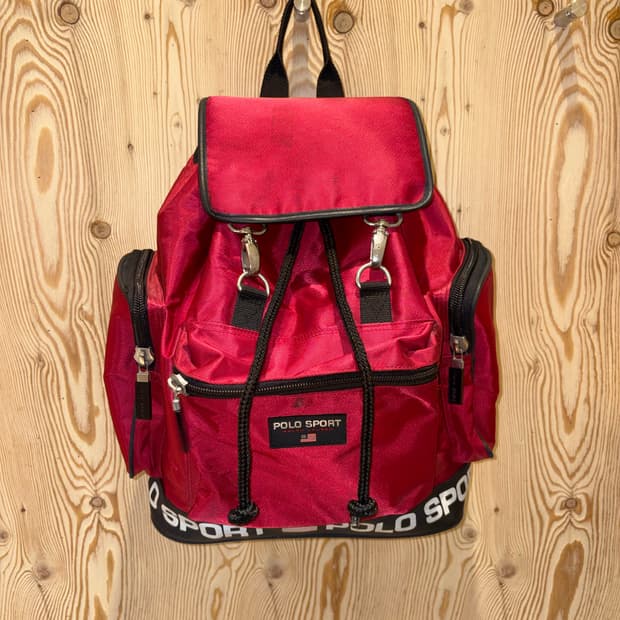 폴로 랄프로렌 스포츠 플랩 백팩