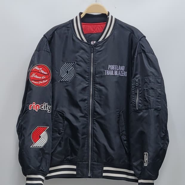 NBA 엔비에이 바시티 자켓 점퍼 / 남 L (100)
