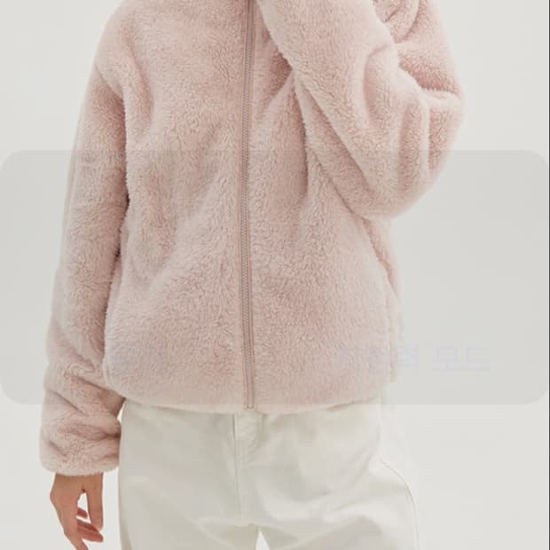 스파오 핑크후리스S