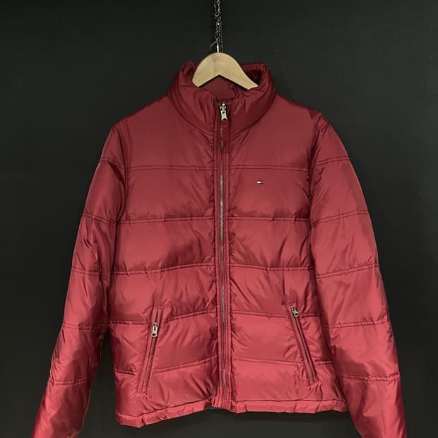 타미힐피거 리버시블 다운패딩