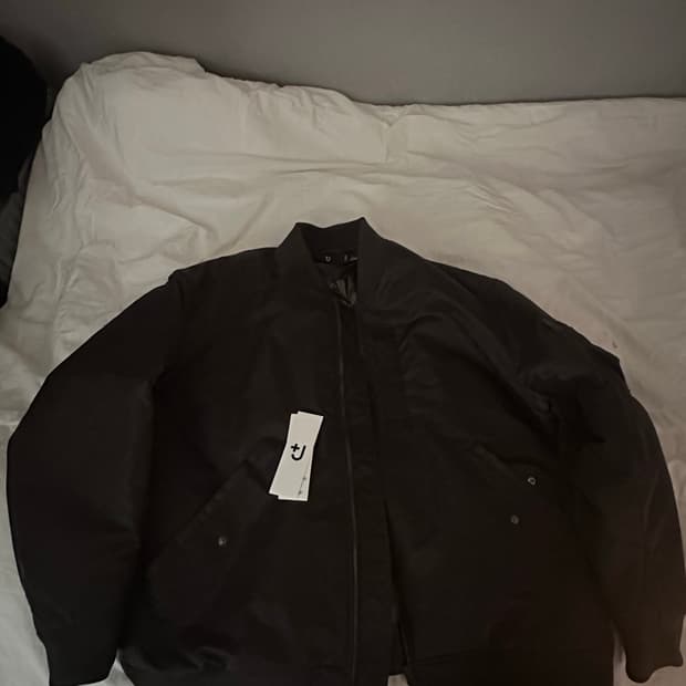 유니클로 x 질샌더 ma-1 그레이 xxxl 사이즈 1회 착용 판매