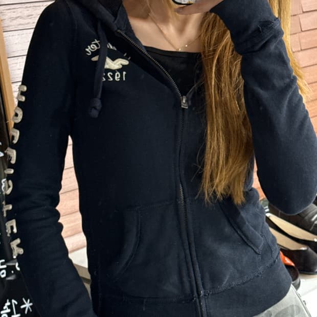 홀리스터 후드집업