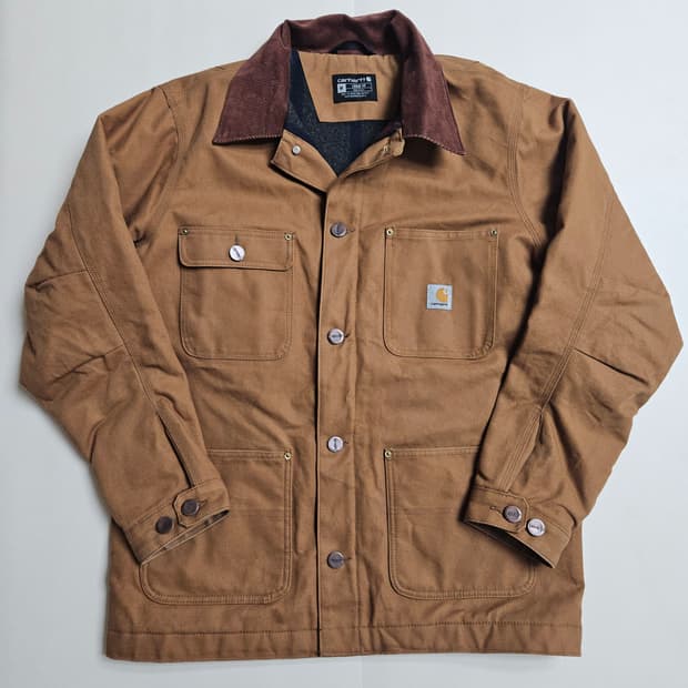 (무료배송) 칼하트 초어자켓 루즈핏 브라운 / M사이즈