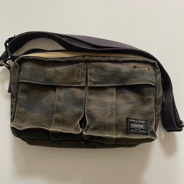 요시다 포터 밀리터리 70주년 한정판 크로스백